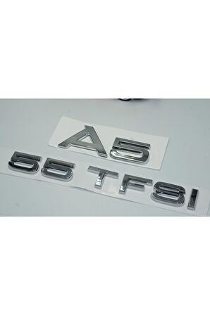 Audi A5 55 Tfsi Krom Abs 3m 3d Bagaj Yazı Logo Orjinal Ürün