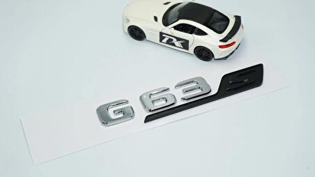 DK Tuning G63S Bagaj Siyah Krom ABS 3M 3D Yazı Logo Benz İle Uyumlu