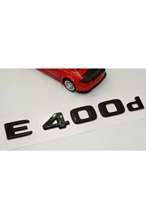 E 400d Bagaj Parlak Siyah Abs 3m 3d Yazı Logo