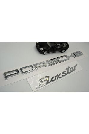 Porsche Boxster Bagaj 3m 3d Abs Yazı Logo Amblem Seti Uyumlu