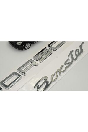 Porsche Boxster Bagaj 3m 3d Abs Yazı Logo Amblem Seti Uyumlu