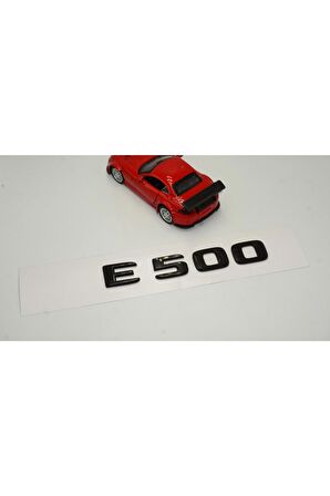 E 500 Bagaj Parlak Siyah Abs 3m 3d Yazı Logo