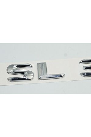 Sl 350 Bagaj Krom Metal 3m 3d Yazı Logo