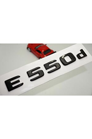E 550d Bagaj Parlak Siyah Abs 3m 3d Yazı Logo
