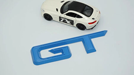 DK Tuning Mustang GT Bagaj Mavi Logo Arma Ford İle Uyumlu