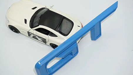 DK Tuning Mustang GT Bagaj Mavi Logo Arma Ford İle Uyumlu