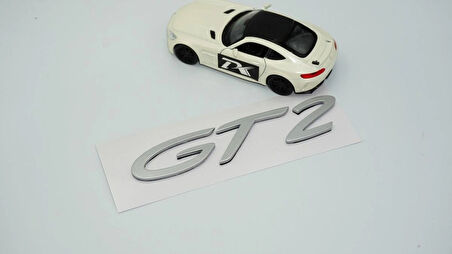 DK Tuning Porsche 911 GT2 Bagaj Gri ABS Yazı Logo Amblem