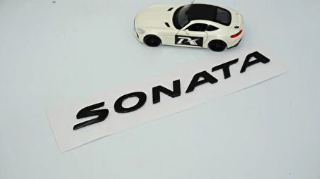 DK Tuning Sonata Siyah ABS Bagaj Logo Amblem Hyundai İle Uyumlu