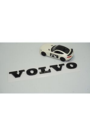 DK Volvo Bagaj Kapağı Siyah 3M 3D Yazı Logo Amblem Ürün