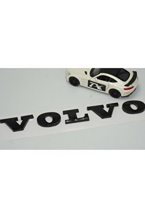 DK Volvo Bagaj Kapağı Siyah 3M 3D Yazı Logo Amblem Ürün