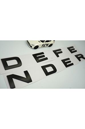 Land Rover Defender Kaput Bagaj Mat Siyah Abs Yazı Orjinal Ürün