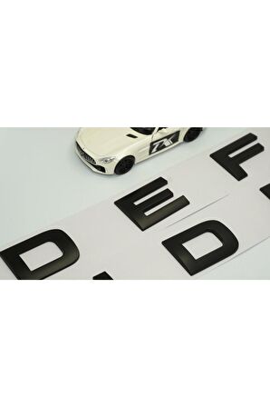 Land Rover Defender Kaput Bagaj Mat Siyah Abs Yazı Orjinal Ürün