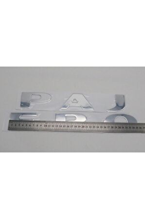 Mitsubishi Pajero V73 V75 V77 V93 V97 Krom Ön Kaput Yazı