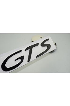 Porsche Gts 2004 2010 Cayenne Cayman Macan 911 718 S Siyah Bagaj Logo