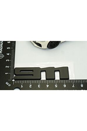 Porsche 911 Carrera 3m Mat Siyah Bagaj Logo Ürün