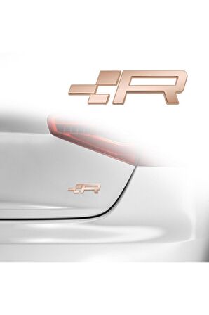 Seat Leon Cupra R Bakır Renk 3m 3d Bagaj Yazı Logo Orjinal Ürün