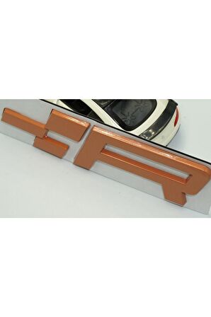 Seat Leon Cupra R Bakır Renk 3m 3d Bagaj Yazı Logo Orjinal Ürün