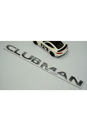 Mini Cooper Clubman Krom Metal 3m Bagaj Yazı Logo