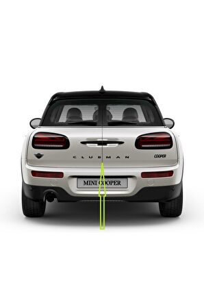 Mini Cooper Clubman Siyah Metal 3m Bagaj Yazı Logo