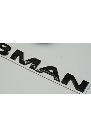 Mini Cooper Clubman Siyah Metal 3m Bagaj Yazı Logo