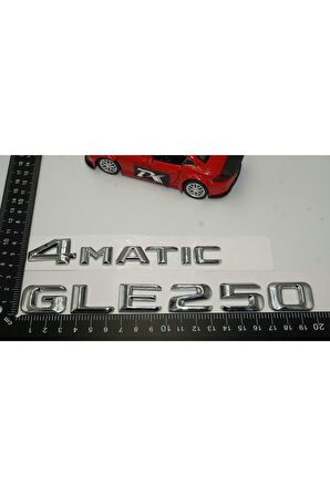Benz Gle 250 4matic Bagaj Krom Metal 3m 3d Yazı Logo