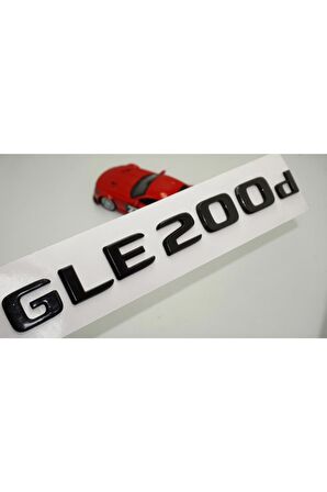 Gle 200d Bagaj Parlak Siyah Abs 3m 3d Yazı Logo