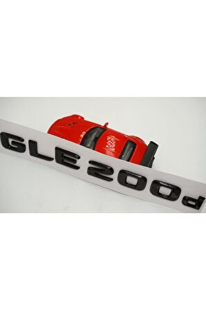 Gle 200d Bagaj Parlak Siyah Abs 3m 3d Yazı Logo