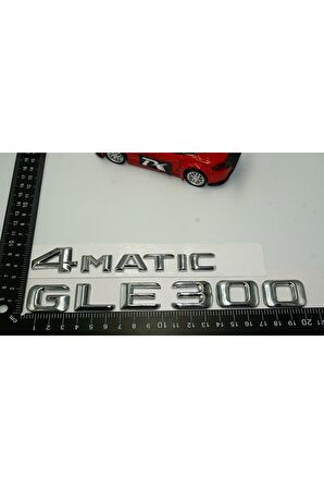 Benz Gle 300 4matic Bagaj Krom Metal 3m 3d Yazı Logo