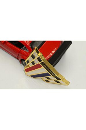 Dk Chevrolet Camaro 3m 3d Gold Metal Bagaj Logo