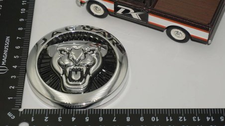 DK Tuning Jaguar XE XF XFR XFR-S XJ XJR Ön Panjur Izgara Siyah Panter Logo