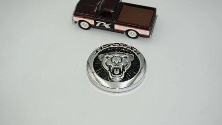 DK Tuning Jaguar XE XF XFR XFR-S XJ XJR Ön Panjur Izgara Siyah Panter Logo