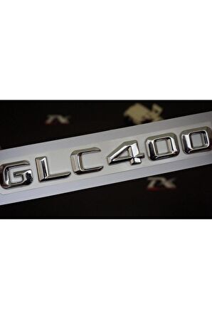 Glc400 Bagaj Krom Metal 3m 3d Yazı Logo
