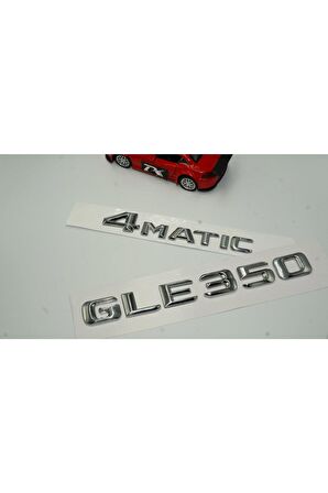Benz Gle 350 4matic Bagaj Krom Metal 3m 3d Yazı Logo