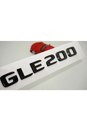 Gle 200 Bagaj Parlak Siyah Abs 3m 3d Yazı Logo