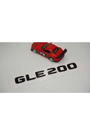 Gle 200 Bagaj Parlak Siyah Abs 3m 3d Yazı Logo