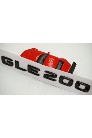Gle 200 Bagaj Parlak Siyah Abs 3m 3d Yazı Logo