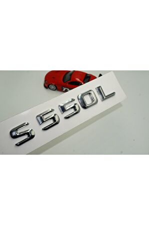 S550l Bagaj Krom Metal 3m 3d Yazı Logo