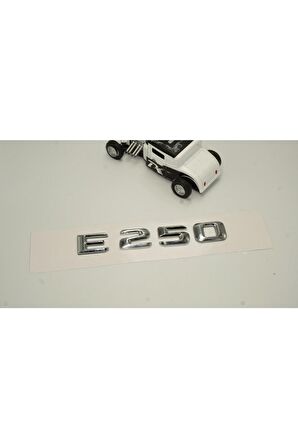 E250 Bagaj Krom Metal 3m 3d Yazı Logo