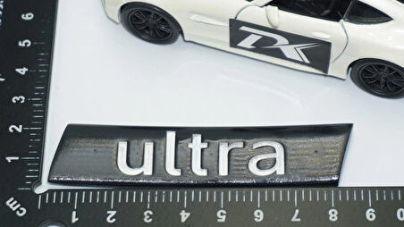 DK Tuning Ultra Bagaj Siyah ABS Yazı Logo Audi İle Uyumlu