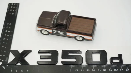 DK Tuning X 350d Bagaj Siyah Yazı Logo Mercedes Benz İle Uyumlu