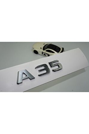 DK Benz A35 Bagaj Krom ABS 3M 3D Yazı Logo