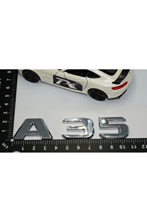 DK Benz A35 Bagaj Krom ABS 3M 3D Yazı Logo