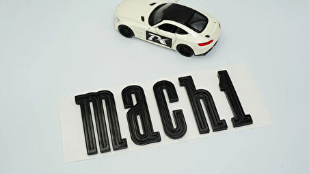 DK Tuning Mustang Mach1 Siyah ABS Logo Arma Ford İle Uyumlu