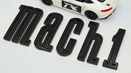 DK Tuning Mustang Mach1 Siyah ABS Logo Arma Ford İle Uyumlu