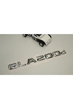 Benz Gla 200d Bagaj Krom Metal 3m 3d Yazı Logo