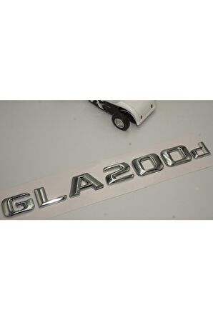 Benz Gla 200d Bagaj Krom Metal 3m 3d Yazı Logo