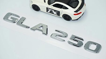 DK Tuning GLA 250 Bagaj Krom ABS 3M 3D Yazı Logo Benz İle Uyumlu