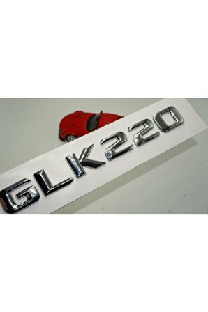 Glk 220 Bagaj Krom Metal 3m 3d Yazı Logo