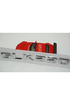 Glk 220 Bagaj Krom Metal 3m 3d Yazı Logo