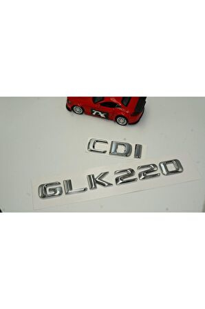 Benz Glk 220 Cdı Bagaj Krom Metal 3m 3d Yazı Logo
